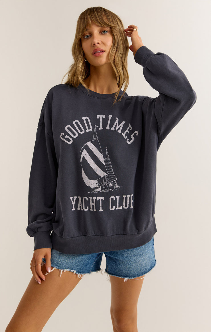 Tops Yacht Club Sunday Sweatshirt Supernova