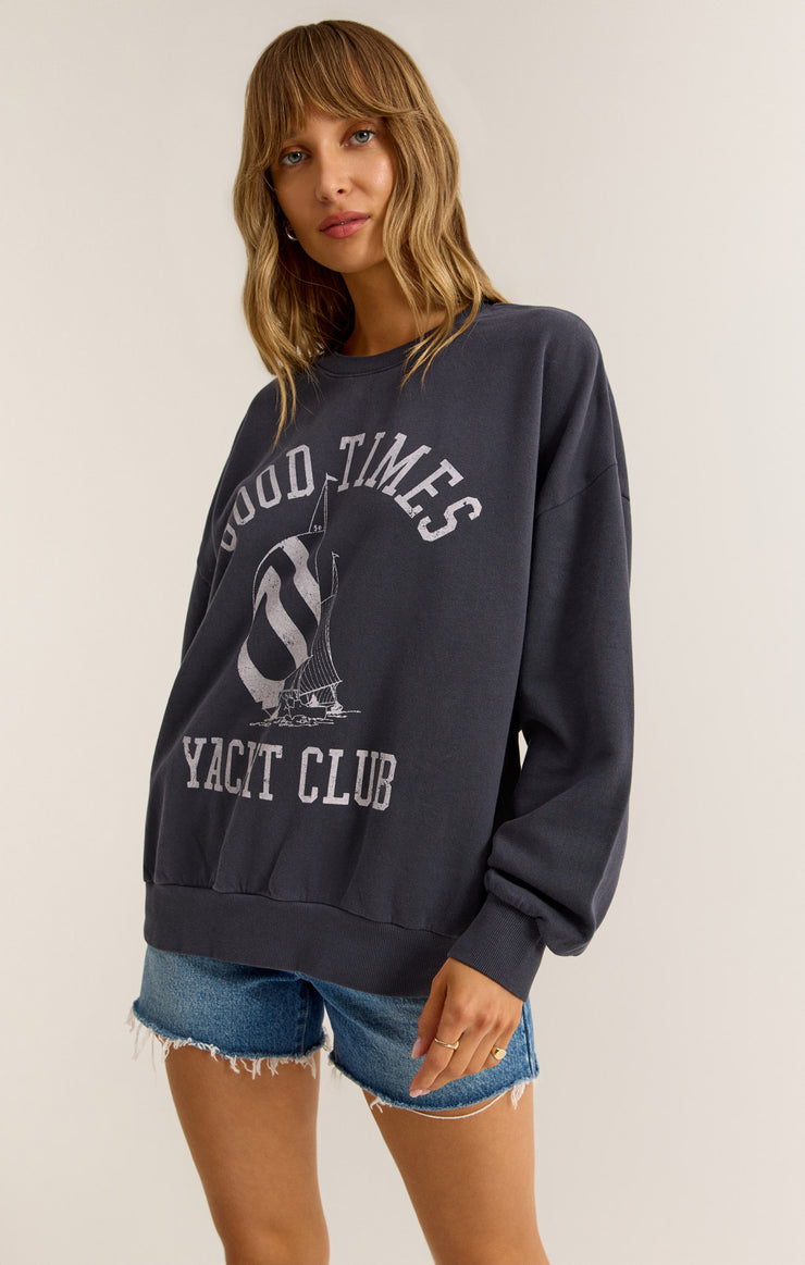 Yacht Club Sunday Sweatshirt – Z SUPPLY