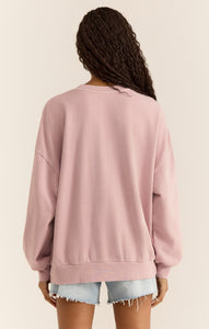 TopsLove Sunday Sweatshirt Lilac Gray