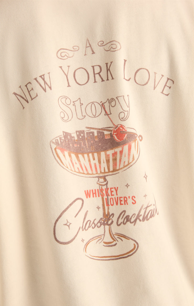 Tops Love Story Sunday Sweatshirt Sea Salt