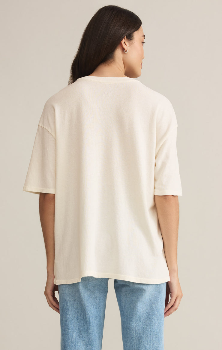 Tops Dancin' Boots SoCal Oversized Tee Sea Salt