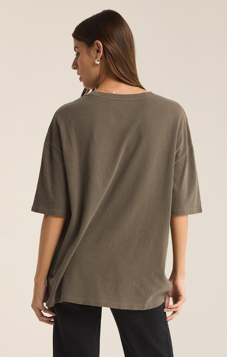 Tops Love SoCal Oversized Tee Martini