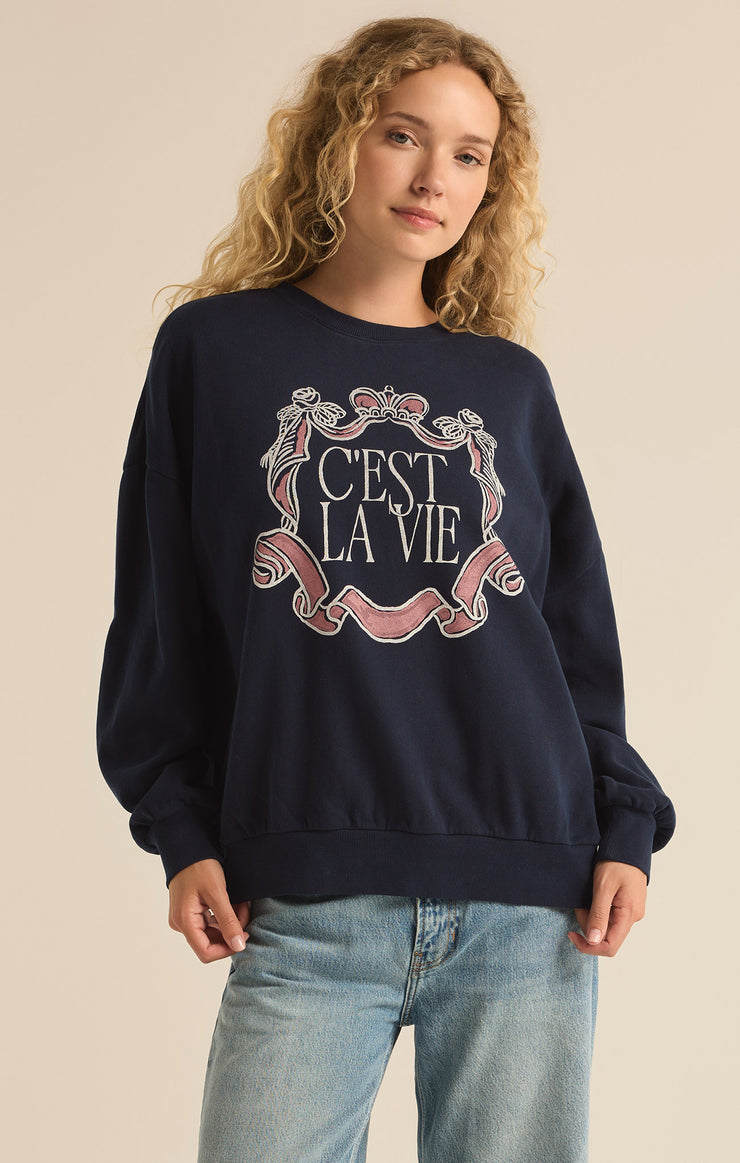 Tops La Vie Sunday Sweatshirt Eclipse