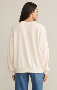 TopsWishes Sunday Sweatshirt Sea Salt