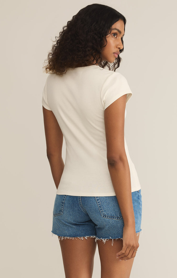 Tops Coco Frio Cheeky Tee Sea Salt