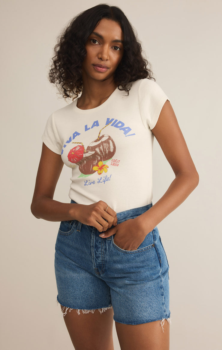 Tops Coco Frio Cheeky Tee Coco Frio Cheeky Tee