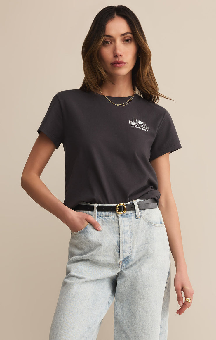 Tops Cool It Tourist Tee Black Sand