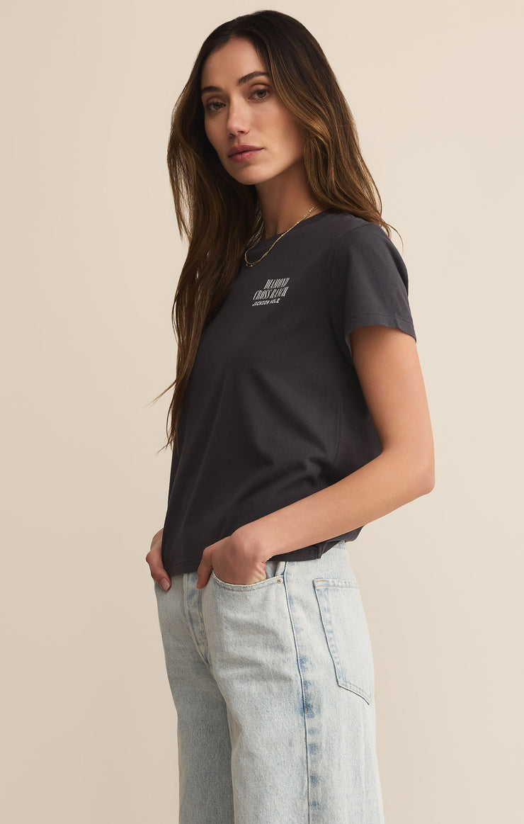 Tops Cool It Tourist Tee Black Sand