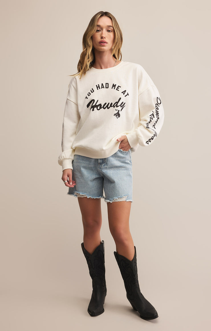 Tops Jackson Sunday Sweatshirt Sea Salt