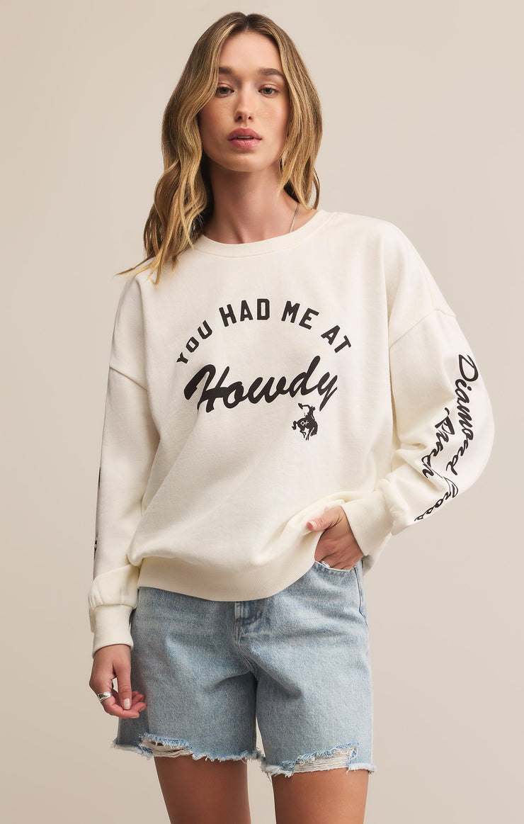 Tops Jackson Sunday Sweatshirt Sea Salt