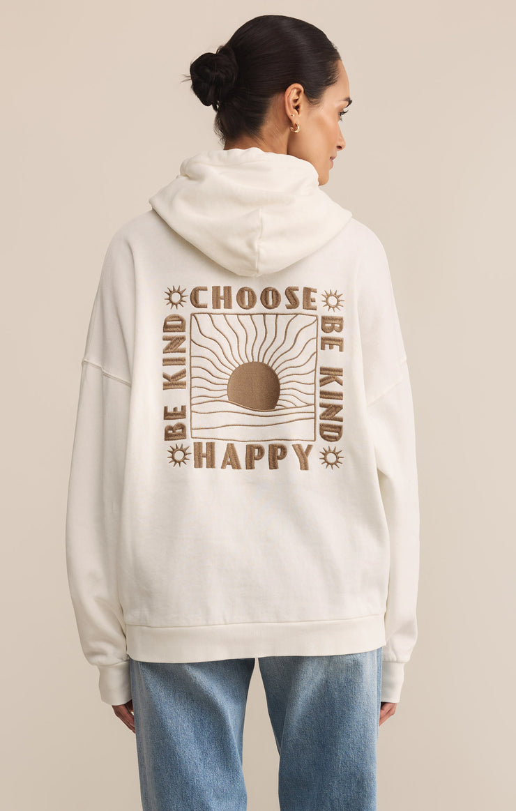 Tops Be Kind Hoodie Sea Salt