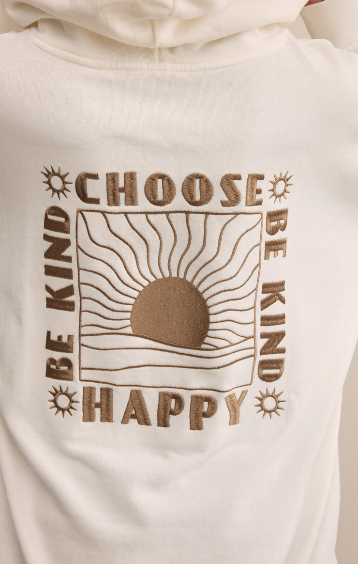 Tops Be Kind Hoodie Sea Salt