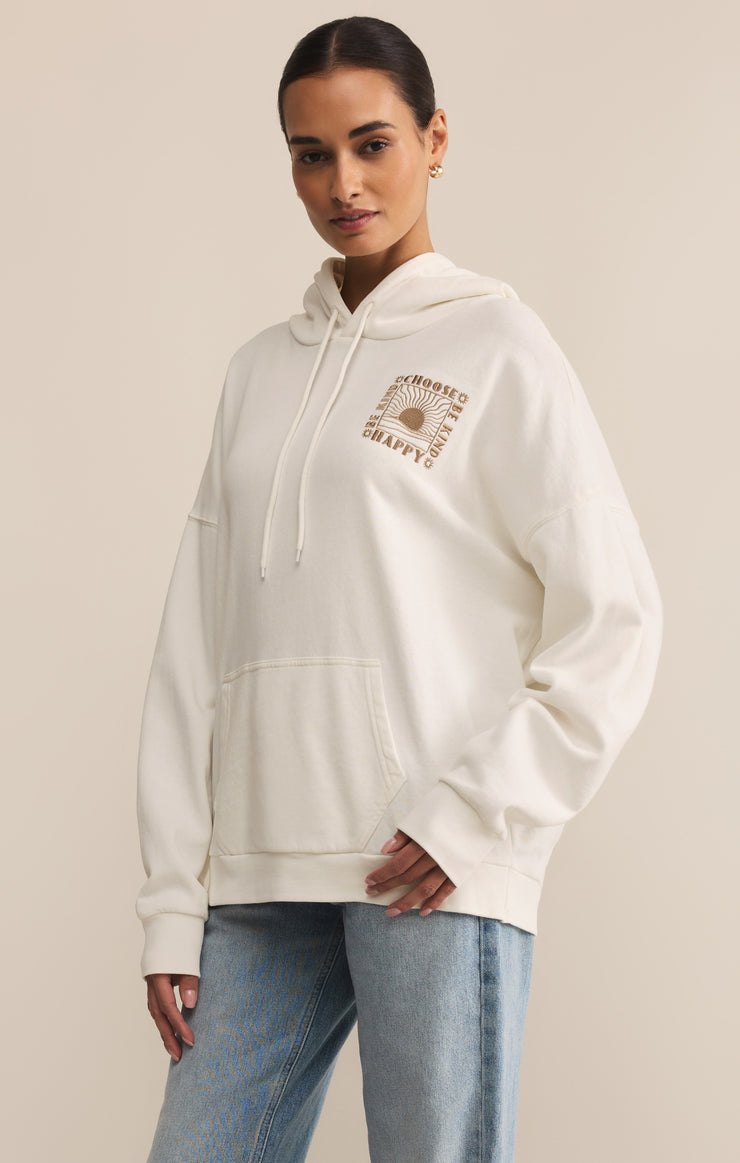 Tops Be Kind Hoodie Sea Salt