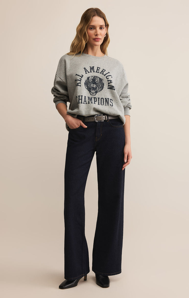 Tops Champs Sunday Sweatshirt Classic Heather Grey