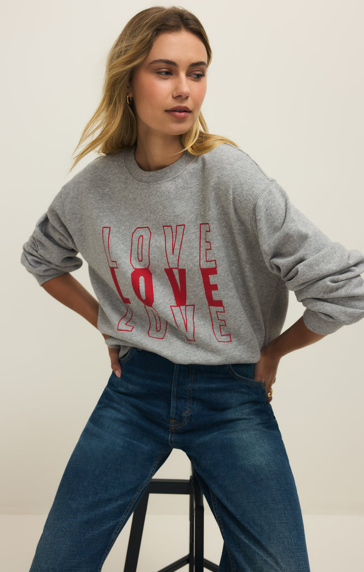 Tops Amor Boyfriend Sweatshirt Amor Boyfriend Sweatshirt