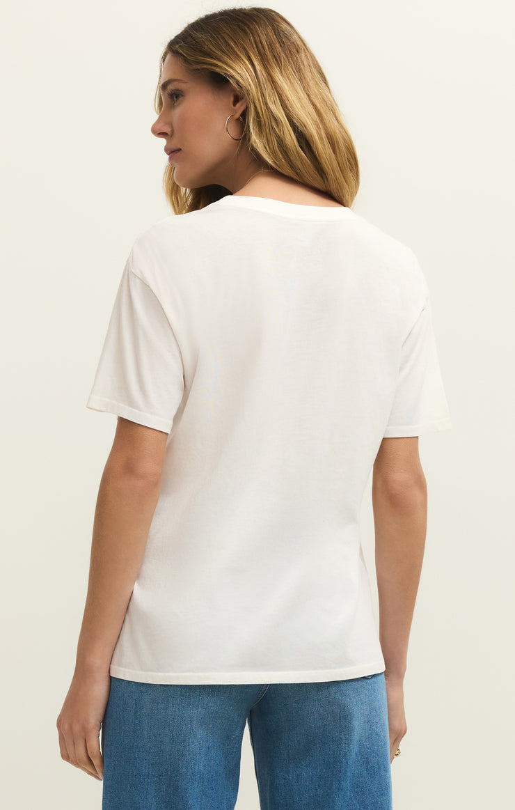 Tops Spritz Boyfriend Tee Sea Salt