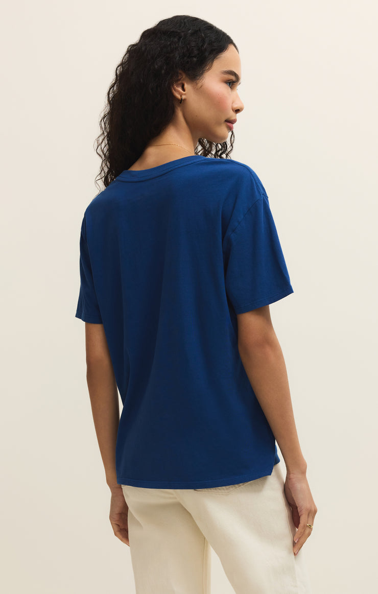 Tops Beach Boyfriend Tee Blueprint