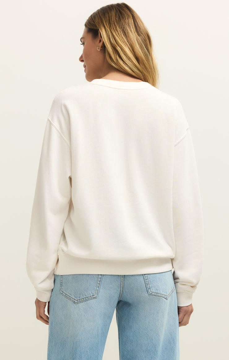 Tops Salty Boyfriend Sweatshirt Sea Salt