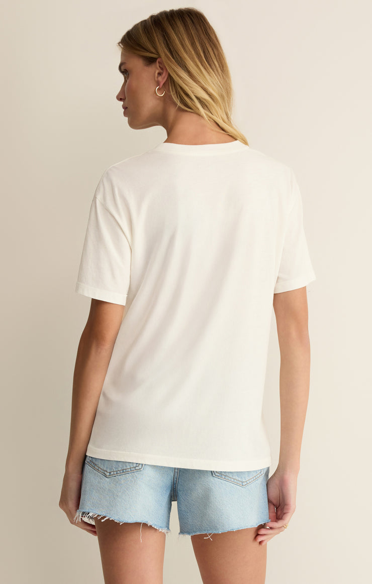 Tops USA Boyfriend Tee Sea Salt