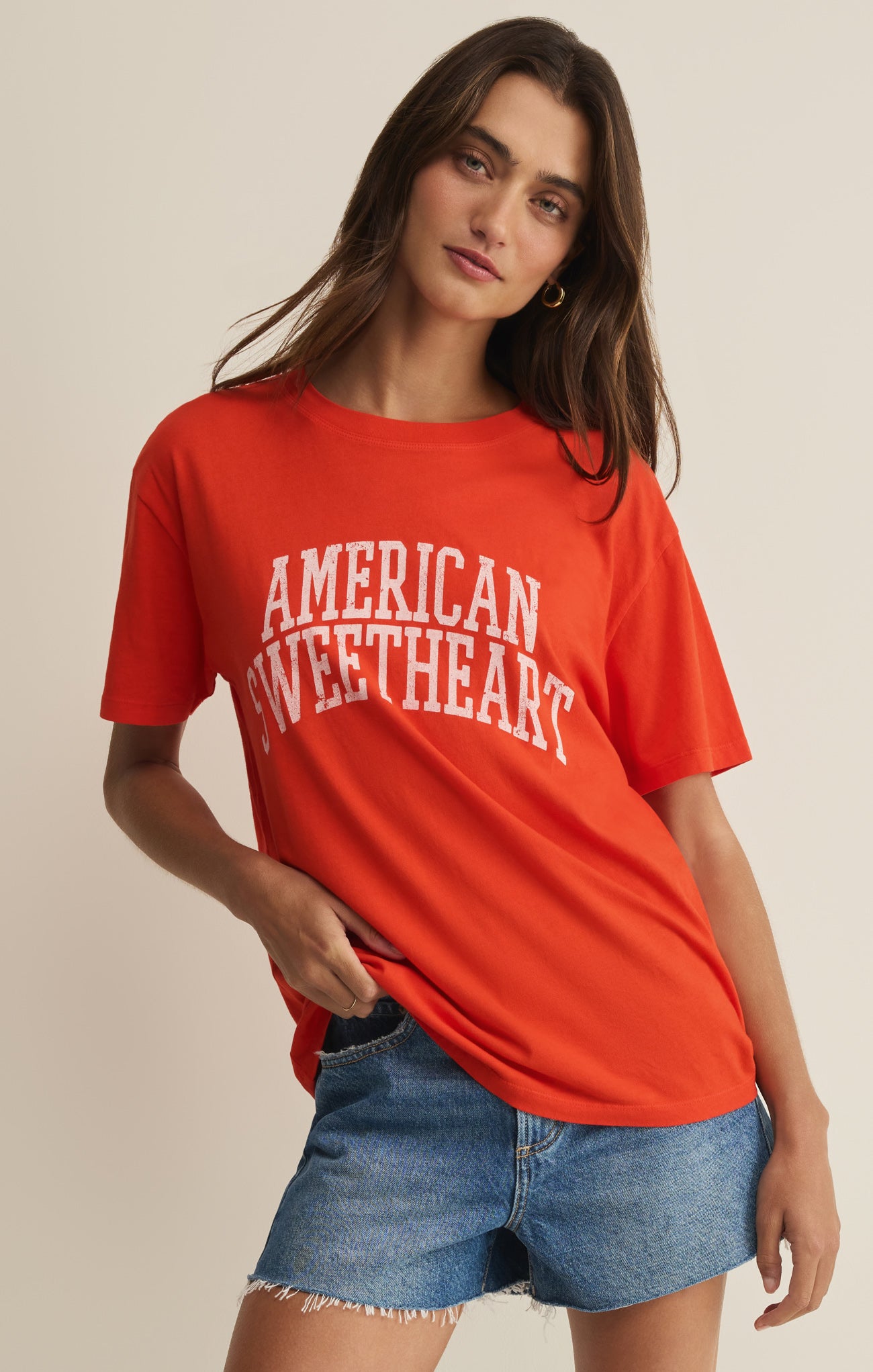 BOYFRIEND　Tシャツ Sweetheart Boyfriend Tee – Z SUPPLY