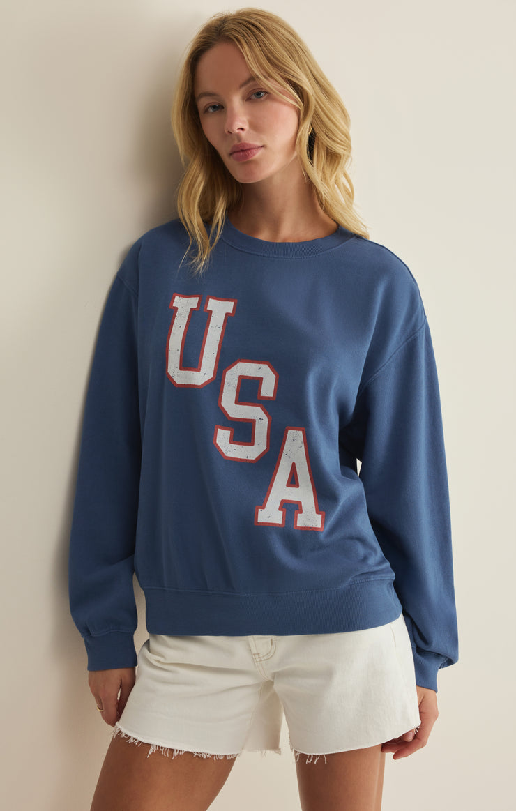Americana Boyfriend Sweatshirt