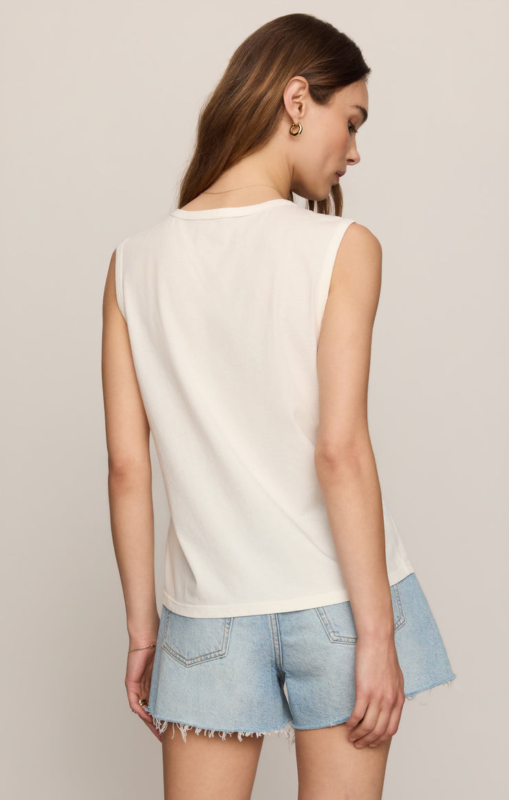 Tops Margs Muscle Tank Sea Salt