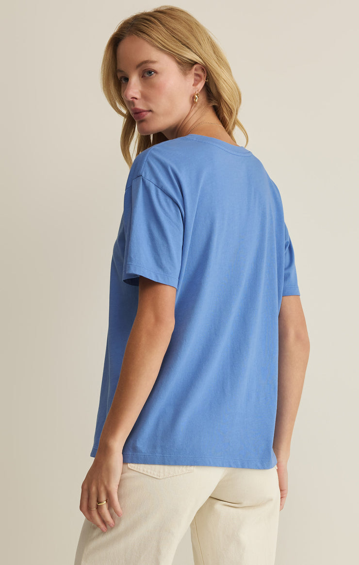 Tops Beach Boyfriend Tee Marina