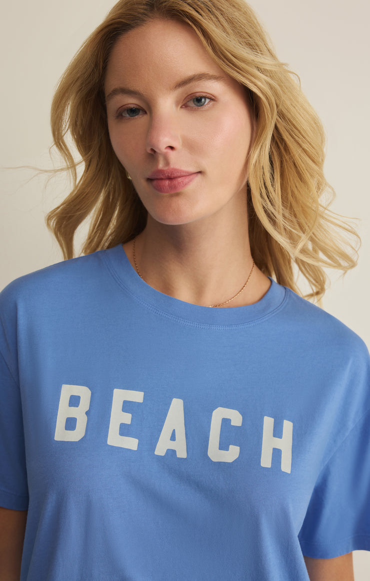 Tops Beach Boyfriend Tee Marina