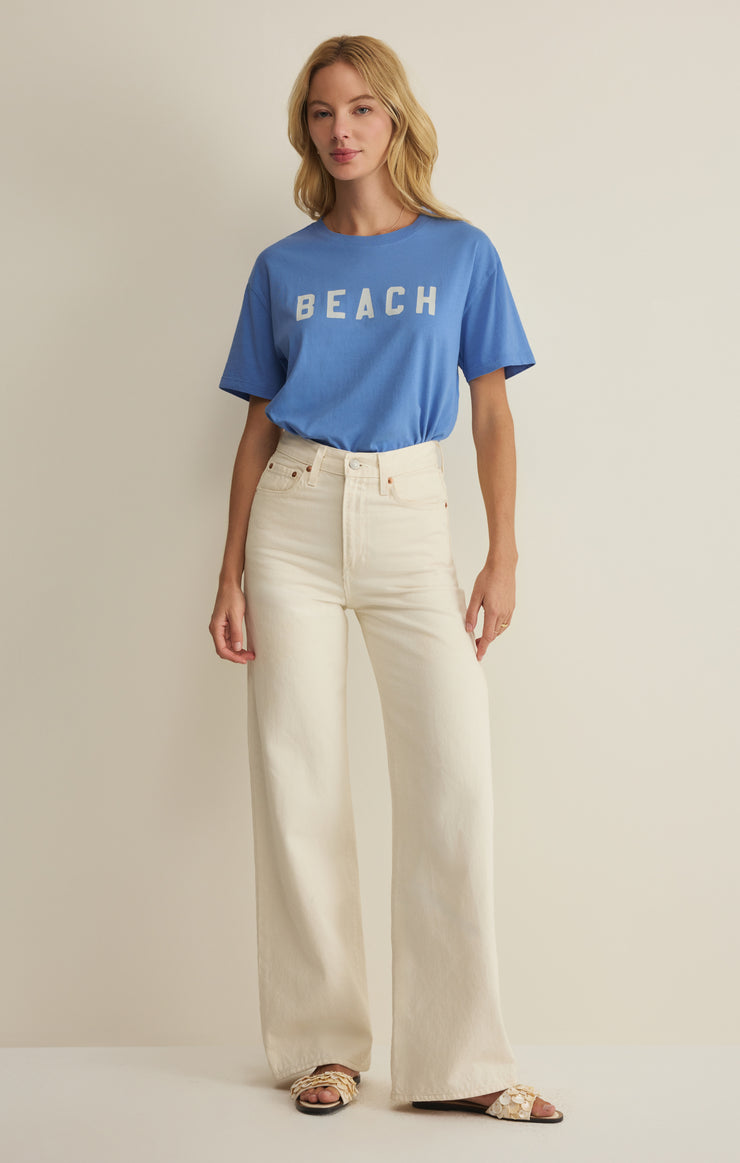 Tops Beach Boyfriend Tee Marina