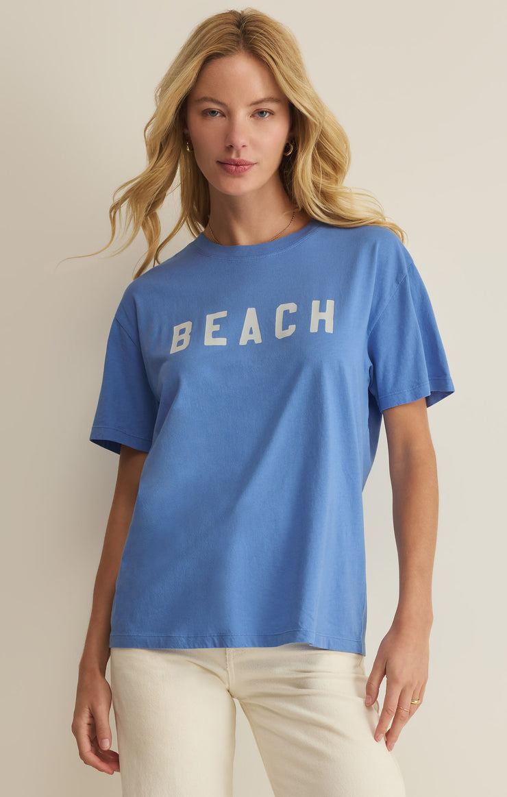 Tops Beach Boyfriend Tee Marina