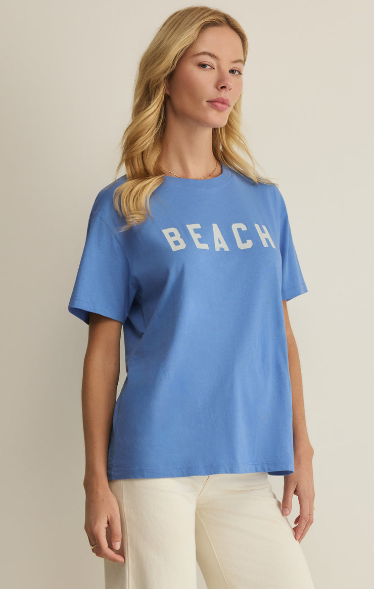 Tops Beach Boyfriend Tee Marina