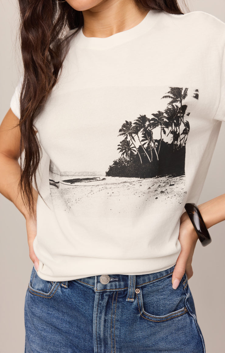 Tops La Playa Boyfriend Tee Sea Salt