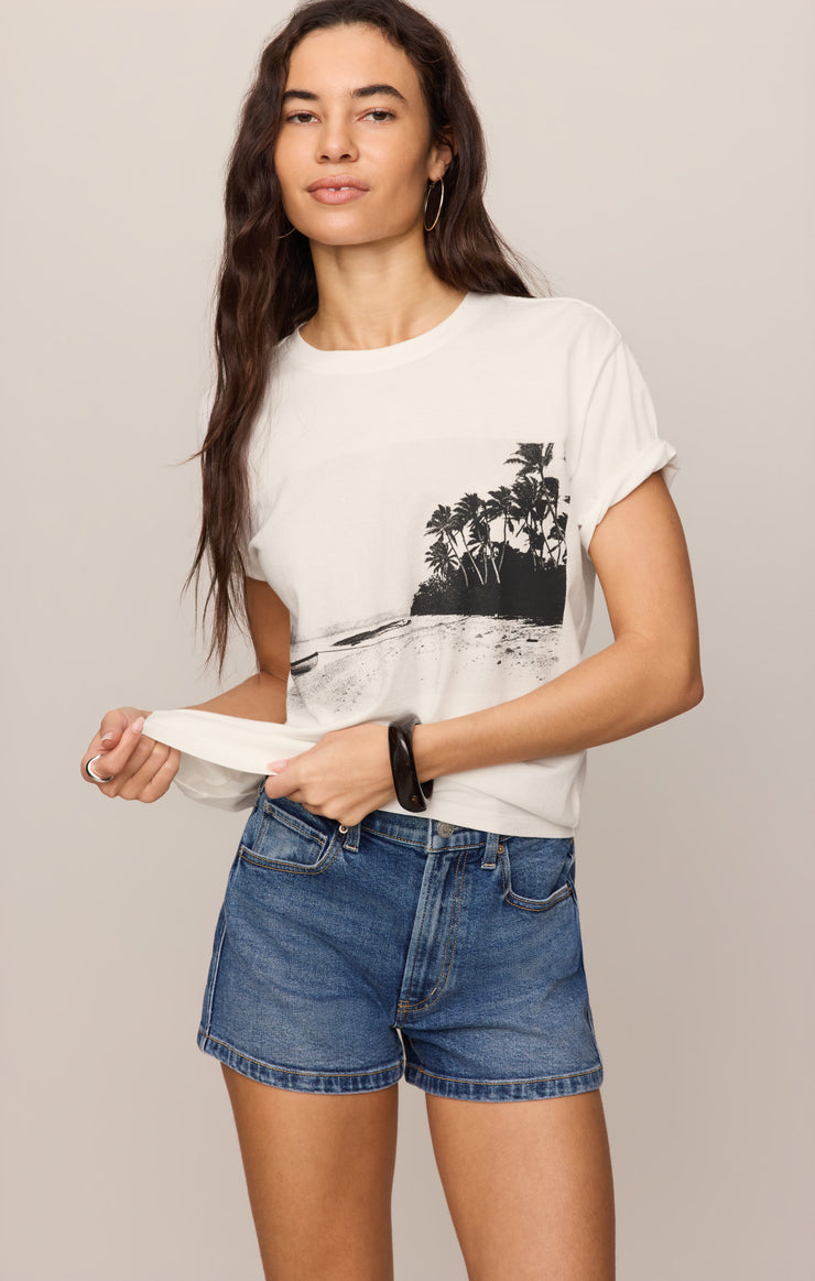 Tops La Playa Boyfriend Tee Sea Salt