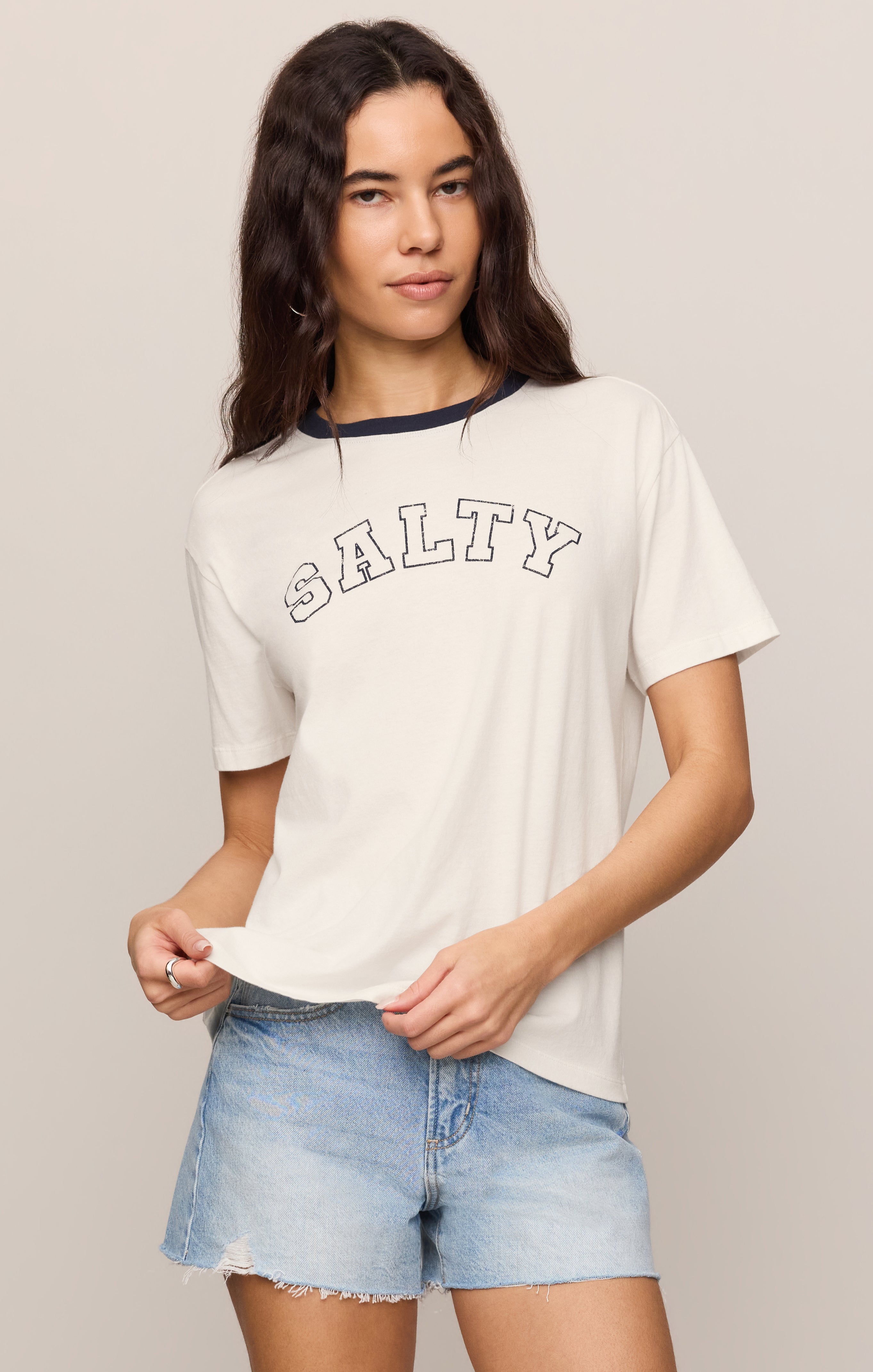 Salty Ringer Boyfriend Tee – Z SUPPLY