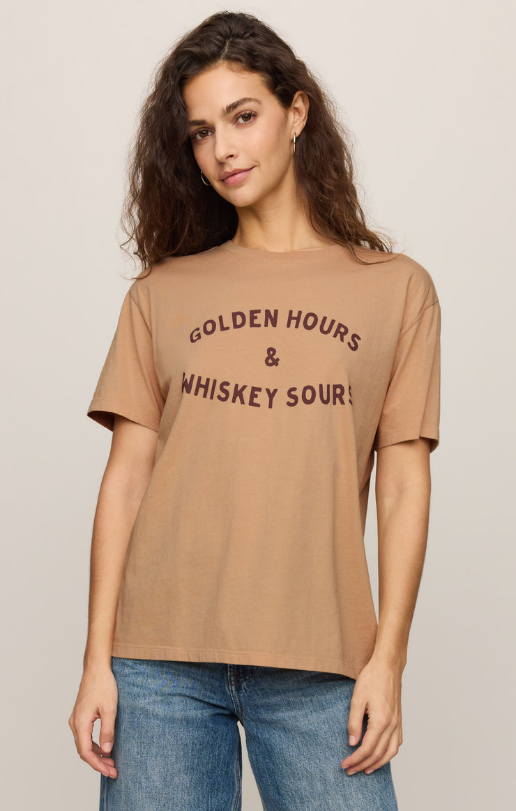 Tops Golden Boyfriend Tee Toast