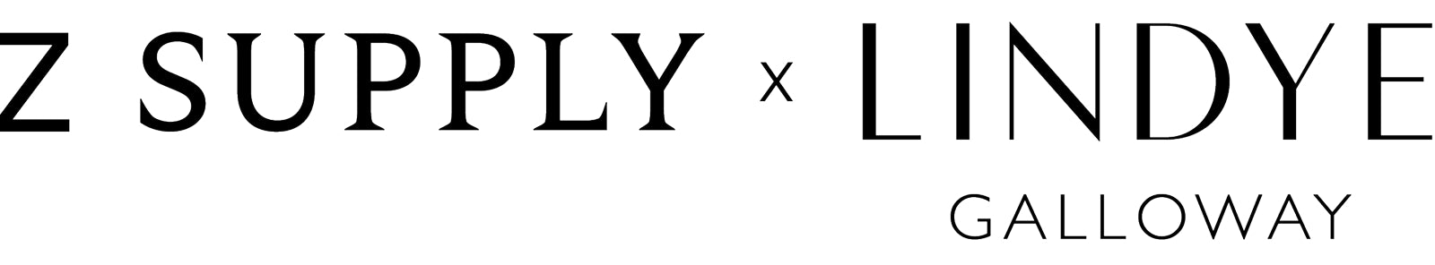 Z Supply and Lindye Galloway Collaboration