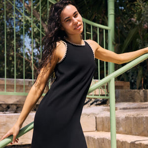 TopsAnnecy Embroidered Linen Tank 