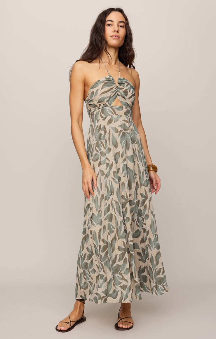 Z SUPPLY Women's Lanie Maxi Dress, Green, Extra Small