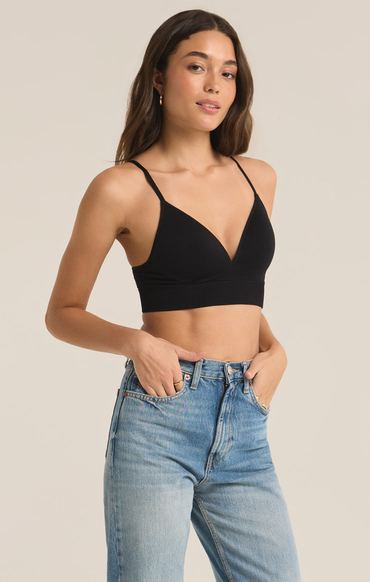 Tops Sophia T-Shirt Bra Black