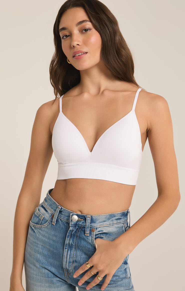 Tops Sophia T-Shirt Bra White