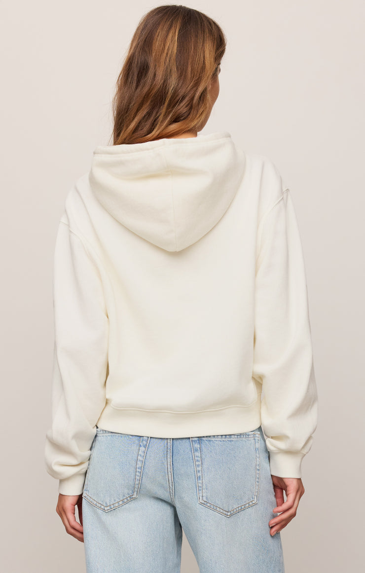 Tops Camila Cotton Hoodie Sea Salt