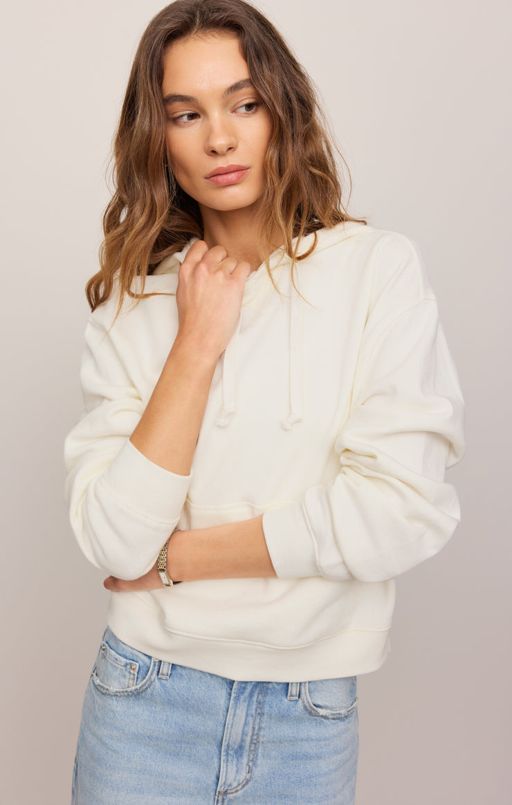 Tops Camila Cotton Hoodie Sea Salt