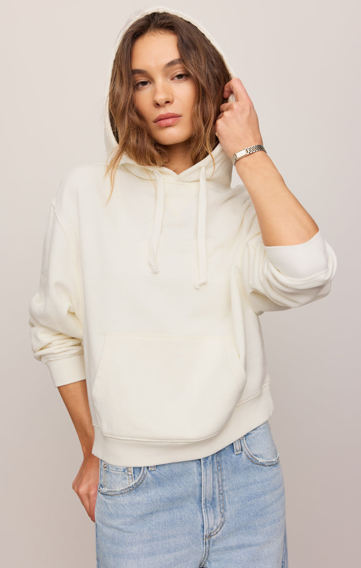 Tops Camila Cotton Hoodie Sea Salt