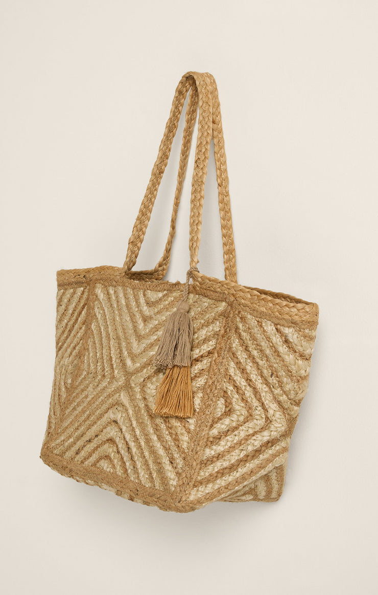 Accessories Oaxaca Jute Tote Bag Natural