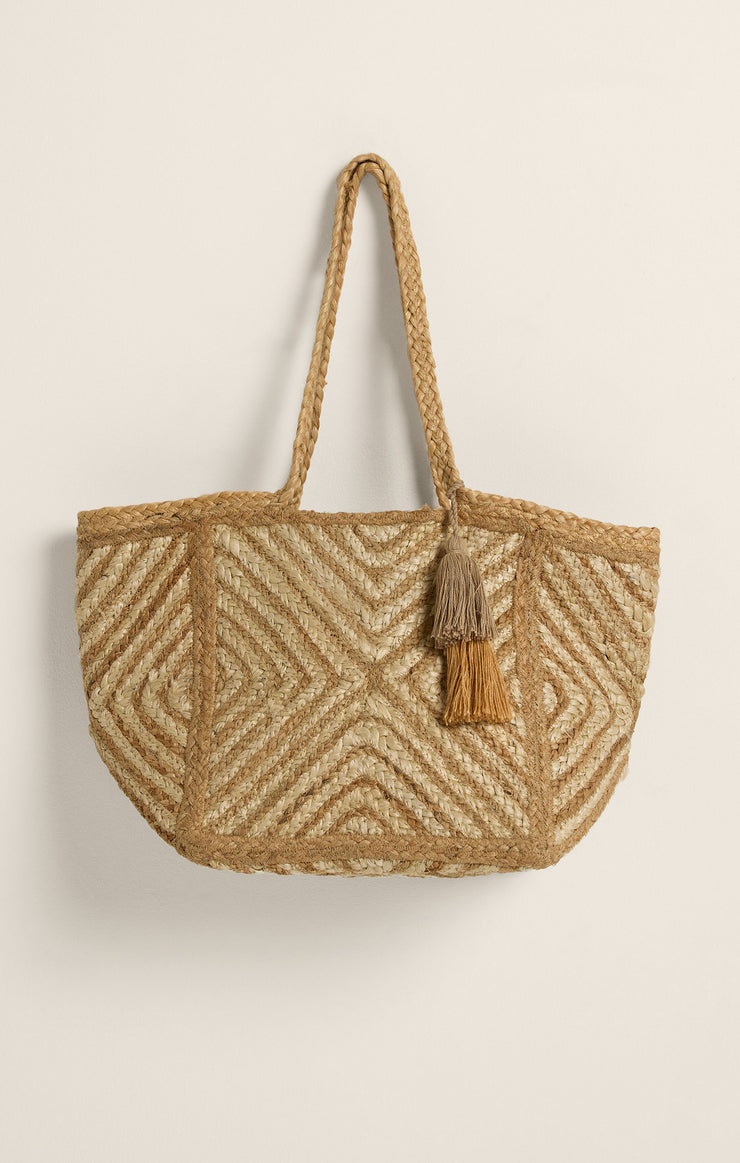 Accessories Oaxaca Jute Tote Bag Natural