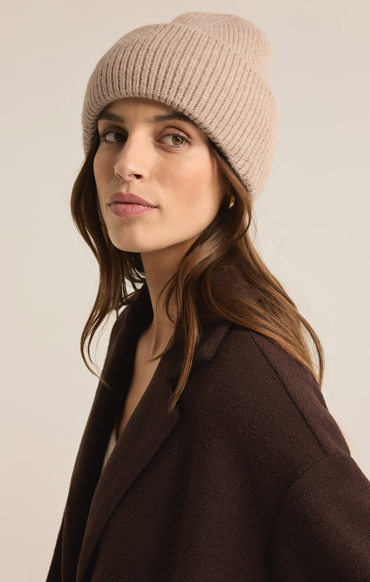 Accessories Snow Cap Beanie Heather Taupe