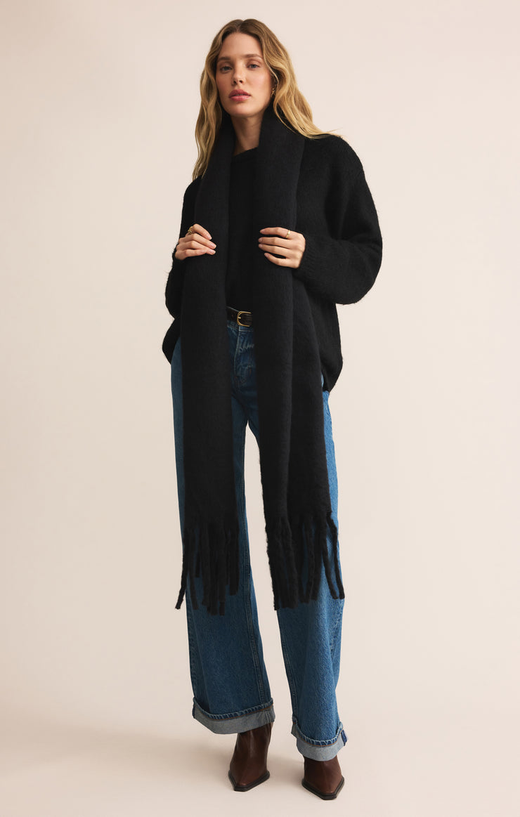 Accessories Show Me The Way Scarf Black