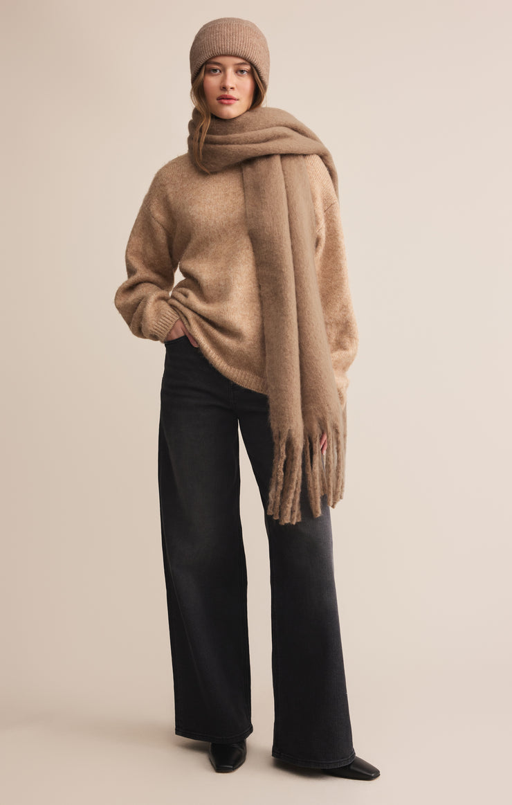 Accessories Show Me The Way Scarf Classic Camel