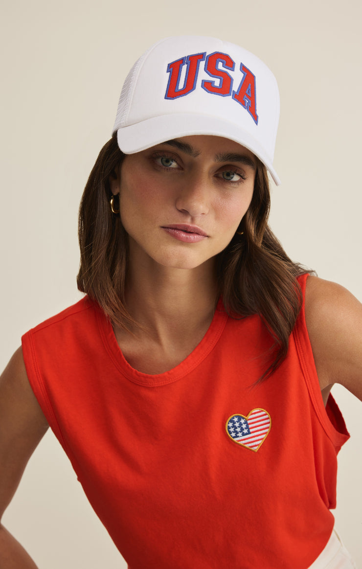 Accessories USA Trucker Hat Sea Salt