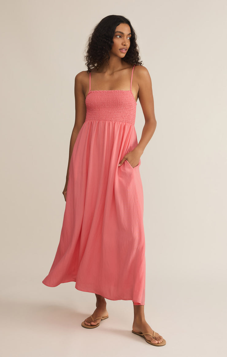 Dresses Beachside Midi Dress Sunset Pink